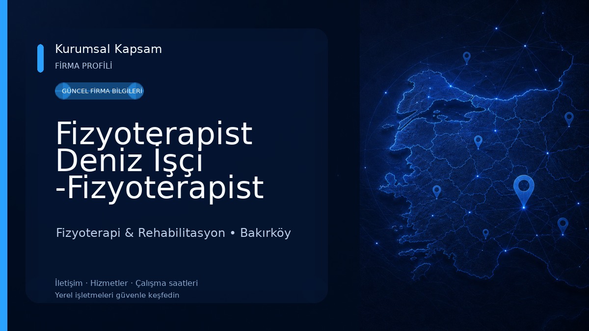 Fizyoterapist Deniz İşçi -Fizyoterapist Merve Keser -Primer Fizyoterapi Fizyoterapi & Rehabilitasyon