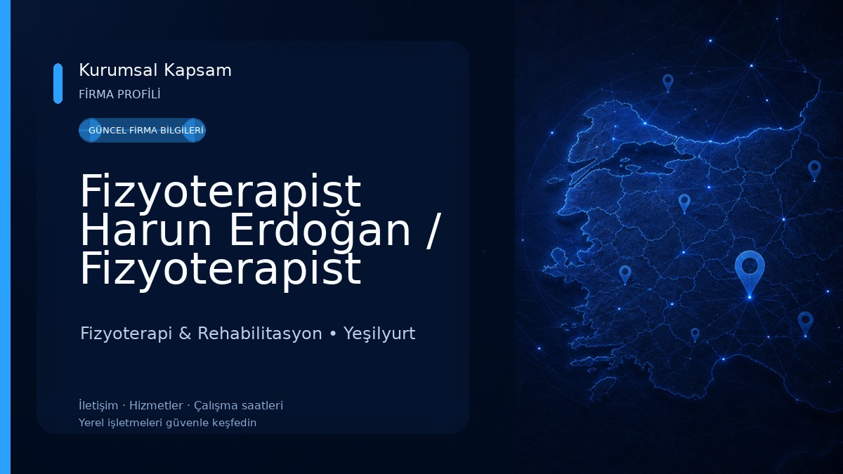 Fizyoterapist Harun Erdoğan / Fizyoterapist Neslihan Eraslan / Özel Sağlık Meslek Hizmet Birimi / Fizyohernes 