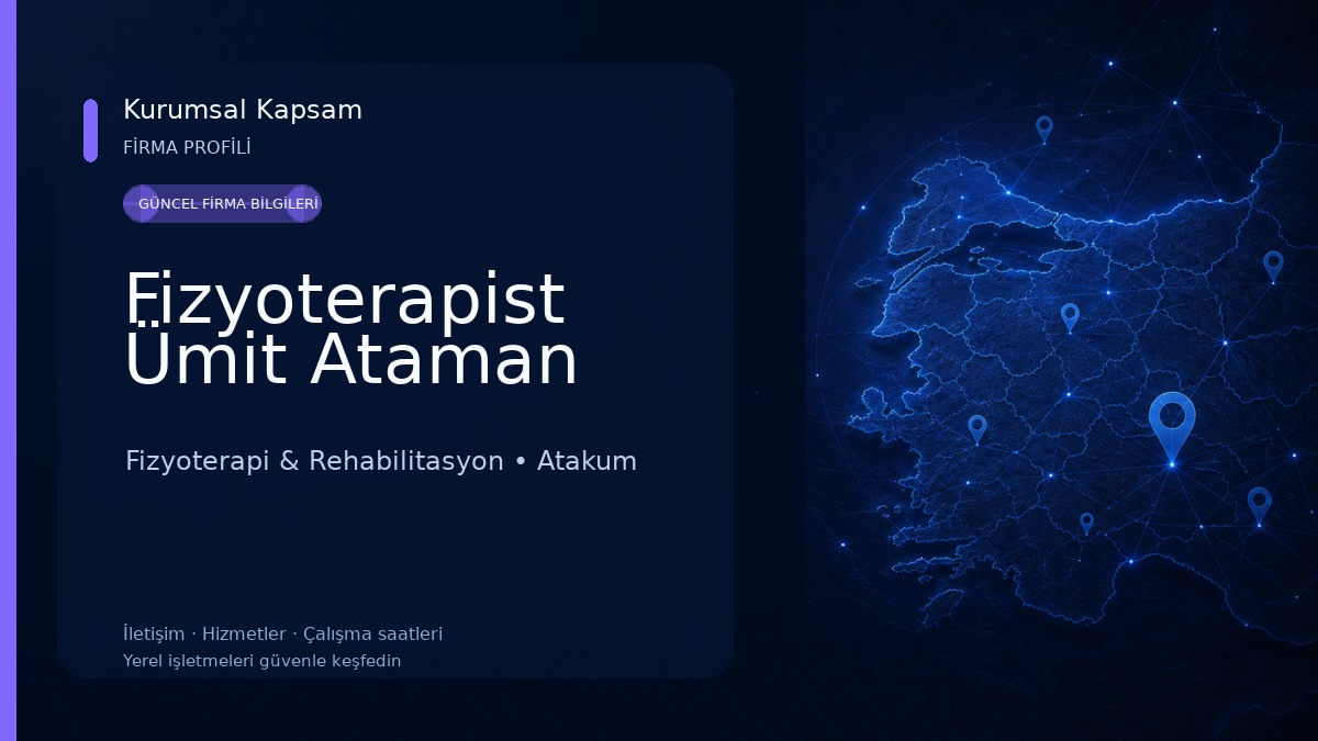 Fizyoterapist Ümit Ataman Fizyoterapi & Rehabilitasyon