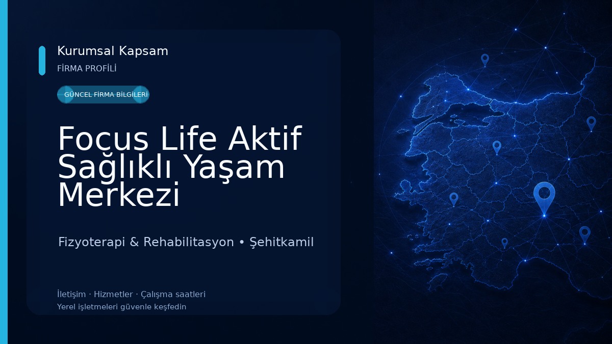 Focus Life Aktif Sağlıklı Yaşam Merkezi Fizyoterapi & Rehabilitasyon