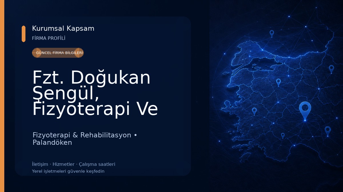 Fzt. Doğukan Şengül, Fizyoterapi Ve Rehabilitasyon 