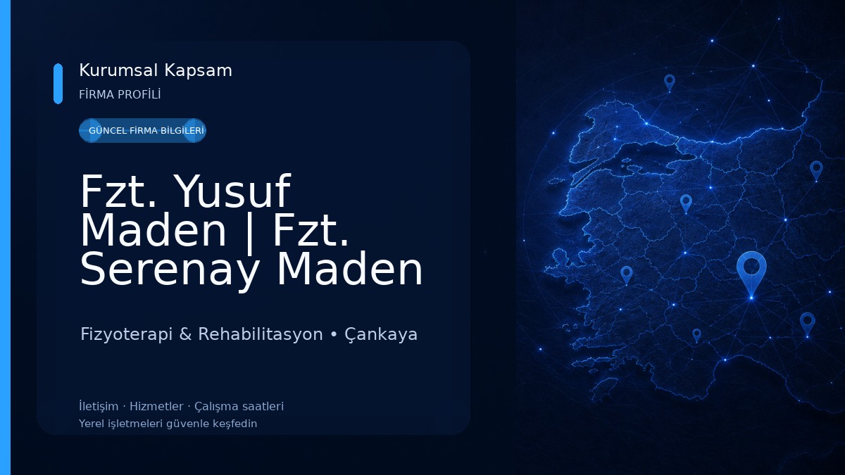 Fzt. Yusuf Maden | Fzt. Serenay Maden (Fizyoterapi Hizmetleri) Pilates-Manuel Terapi Çayyolu Yaşamkent Fizyoterapi & Rehabilitasyon
