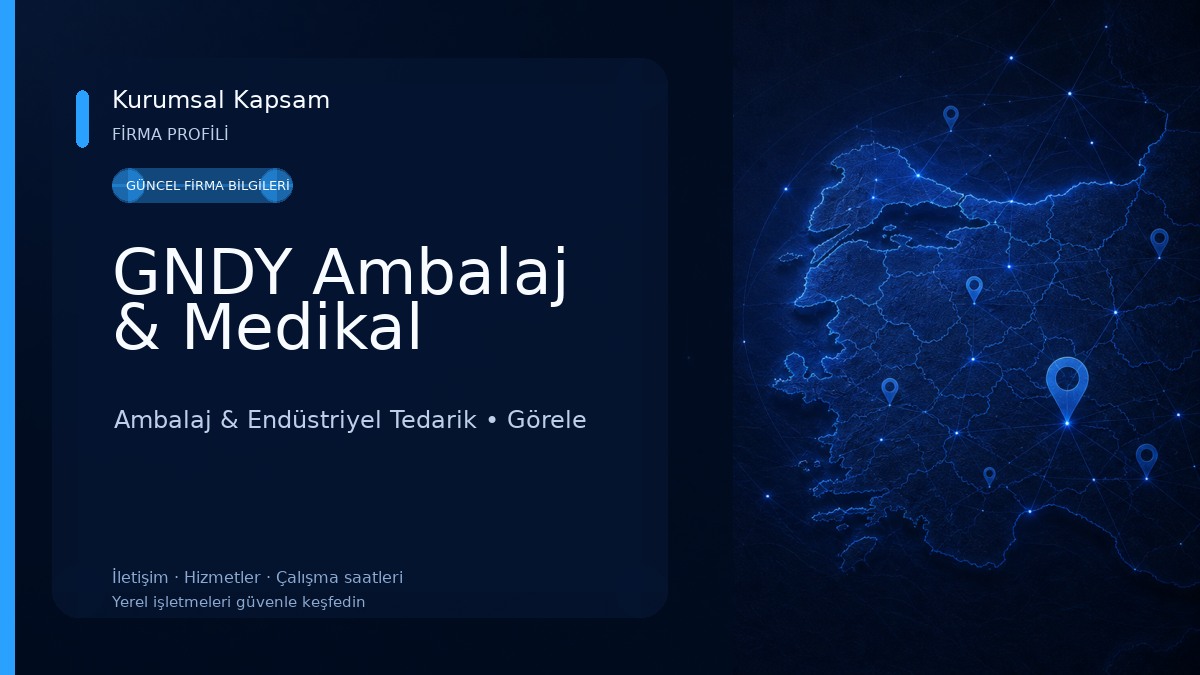 GNDY Ambalaj & Medikal 