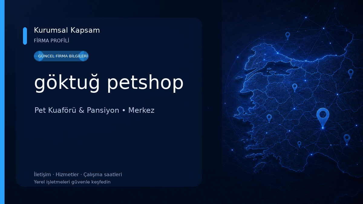 göktuğ petshop Pet Kuaförü & Pansiyon