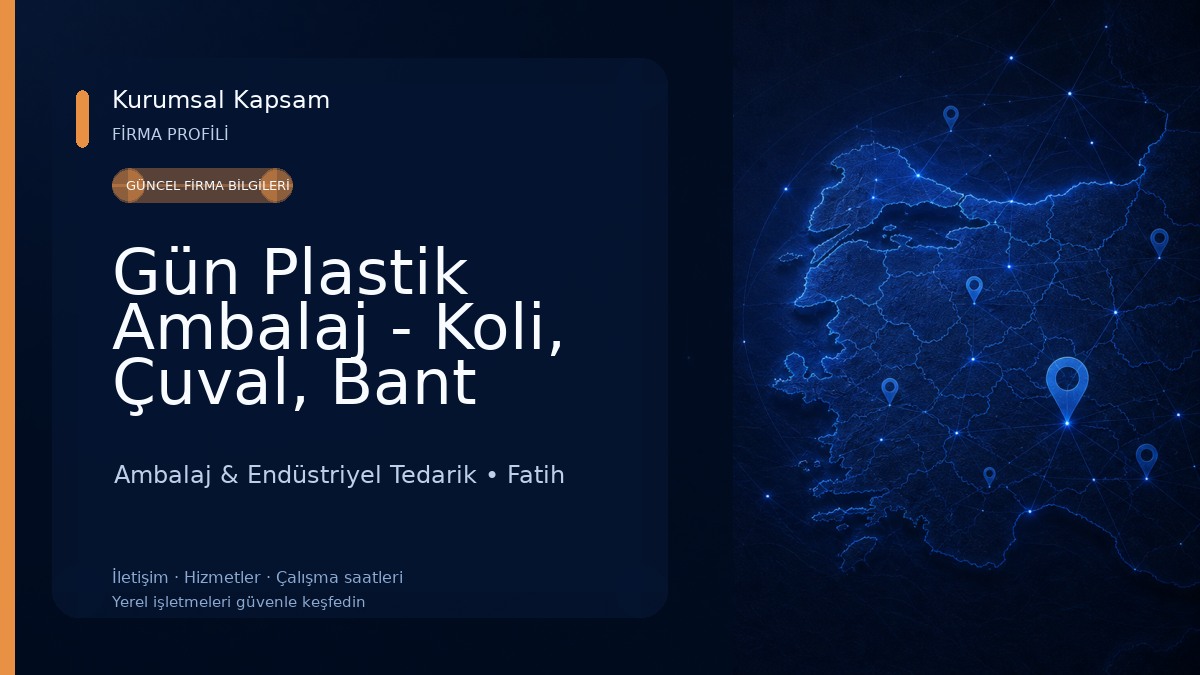 Gün Plastik Ambalaj - Koli, Çuval, Bant Toptan Satış Ambalaj & Endüstriyel Tedarik