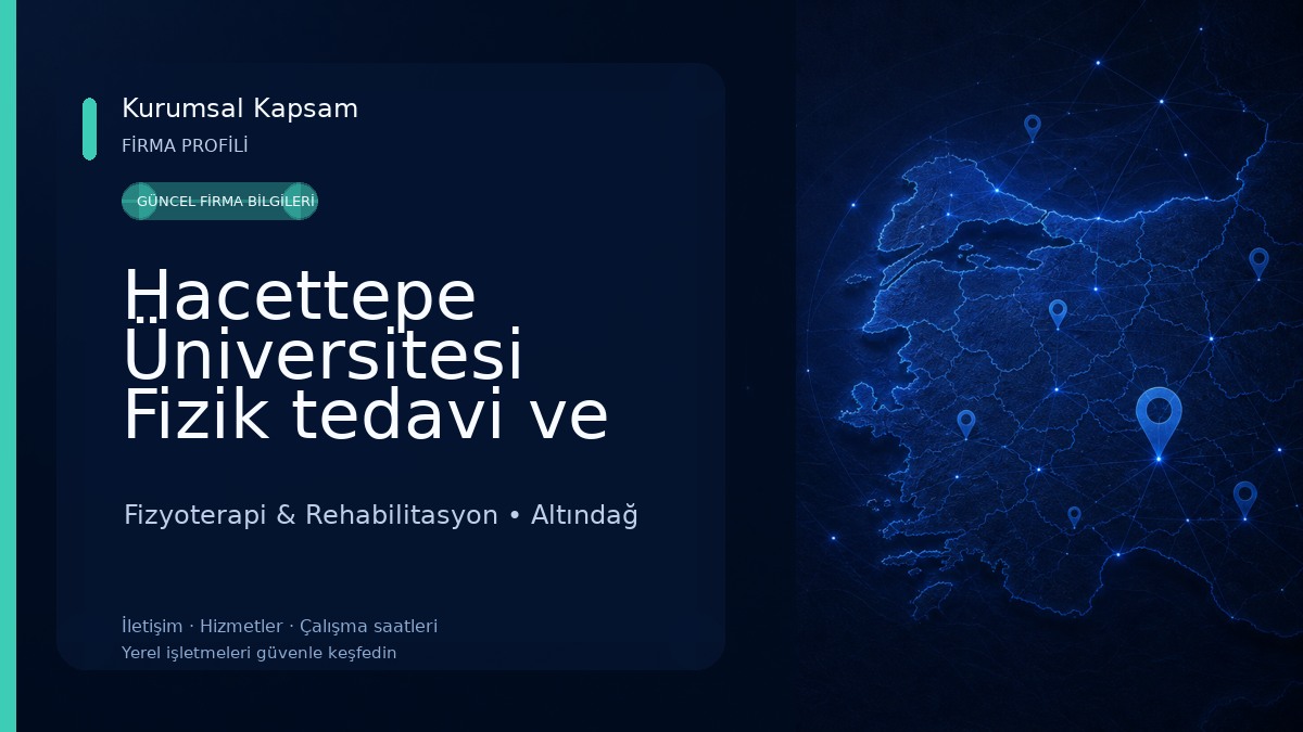 Hacettepe Üniversitesi Fizik tedavi ve Rehabilitasyon Fakültesi
