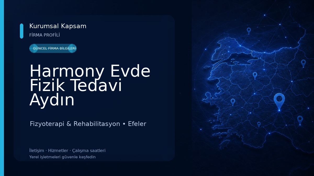 Harmony Evde Fizik Tedavi Aydın 