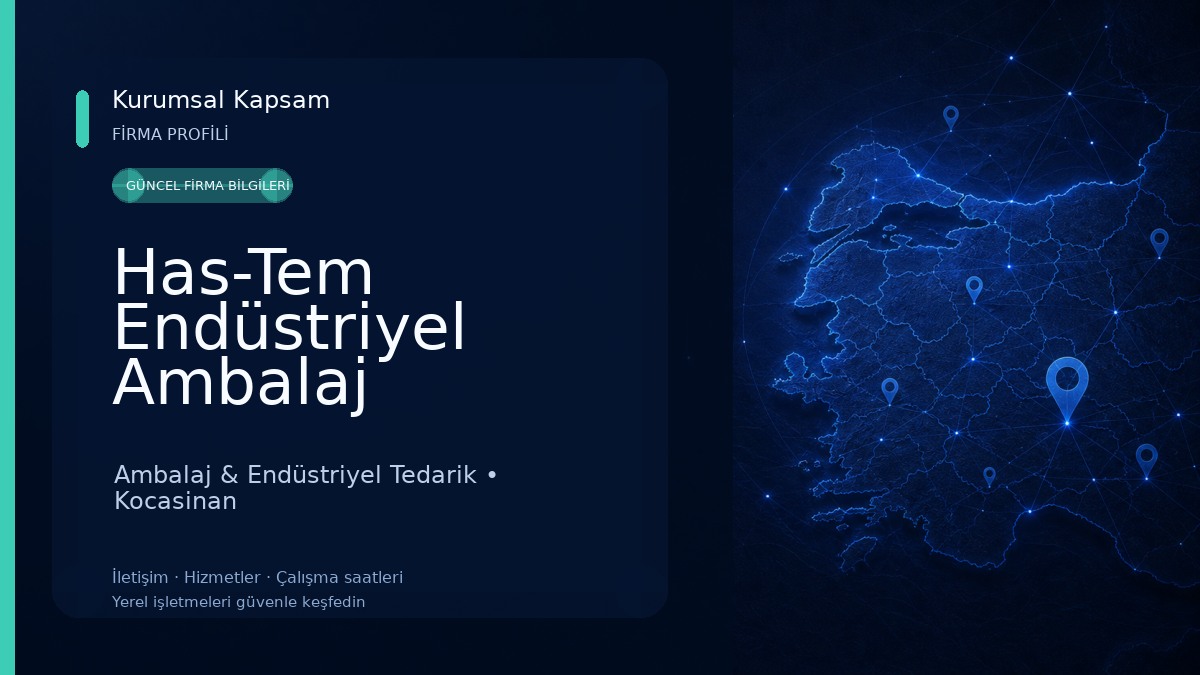 Has-Tem Endüstriyel Ambalaj Ambalaj & Endüstriyel Tedarik