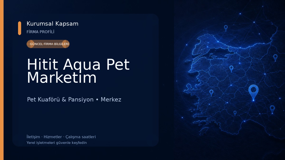 Hitit Aqua Pet Marketim 