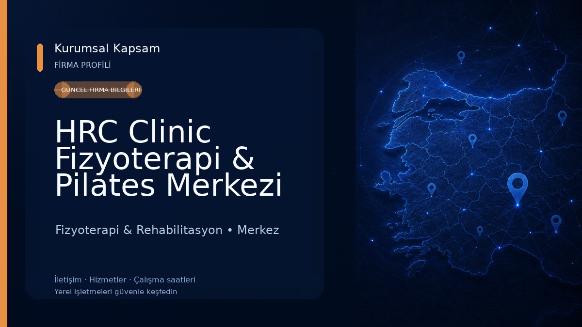HRC Clinic Fizyoterapi & Pilates Merkezi Fizyoterapi & Rehabilitasyon