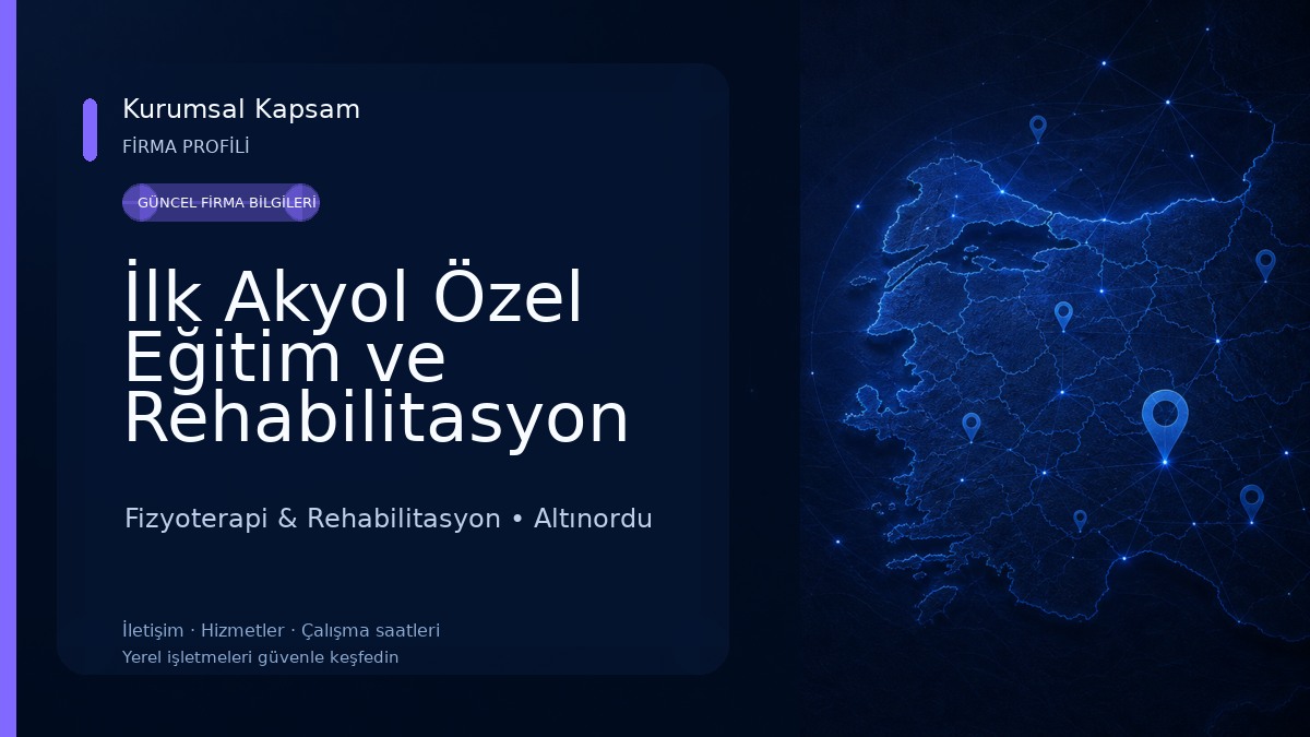 İlk Akyol Özel Eğitim ve Rehabilitasyon Merkezi 