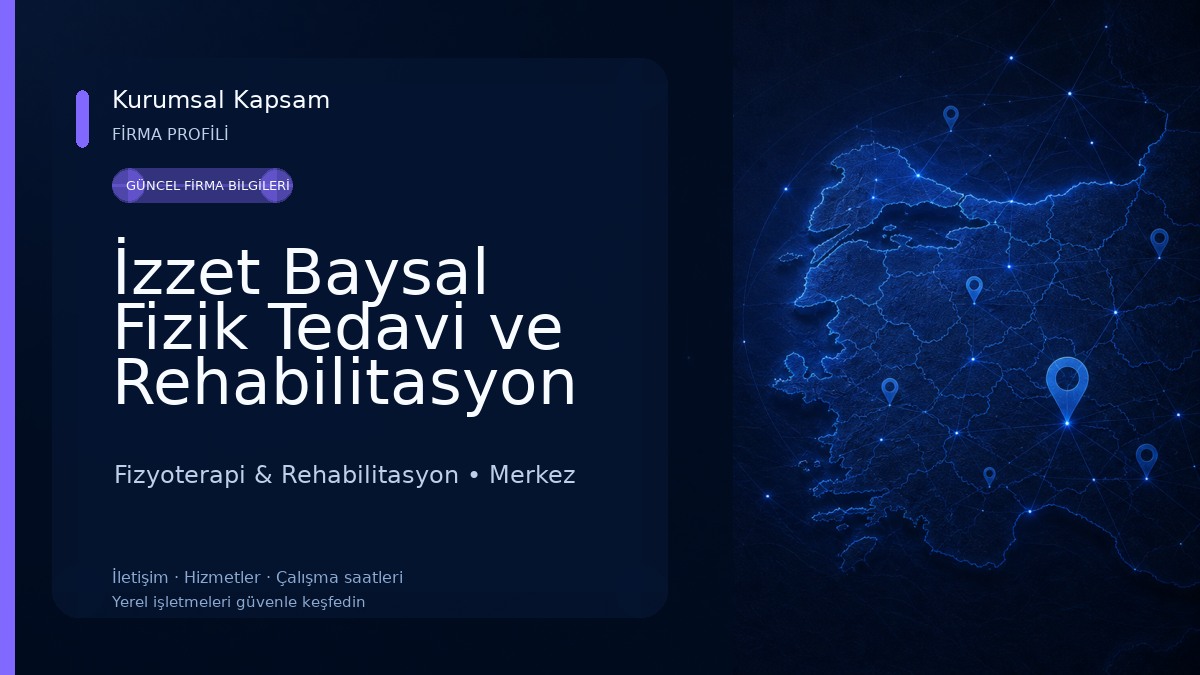 İzzet Baysal Fizik Tedavi ve Rehabilitasyon Ünitesi