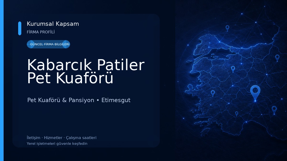 Kabarcık Patiler Pet Kuaförü Pet Kuaförü & Pansiyon