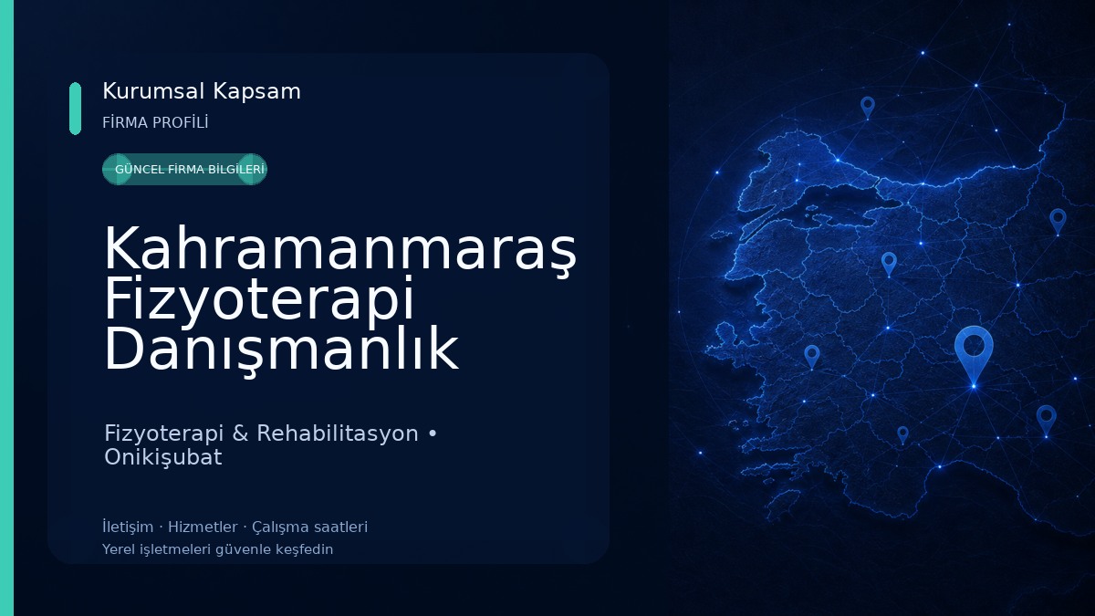 Kahramanmaraş Fizyoterapi Danışmanlık Merkezi | Fizyohealty Fizyoterapi & Rehabilitasyon