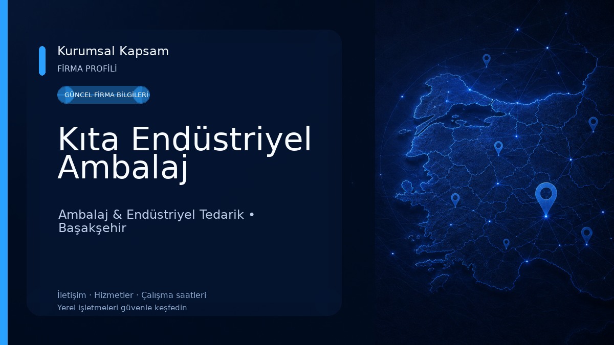 Kıta Endüstriyel Ambalaj Ambalaj & Endüstriyel Tedarik