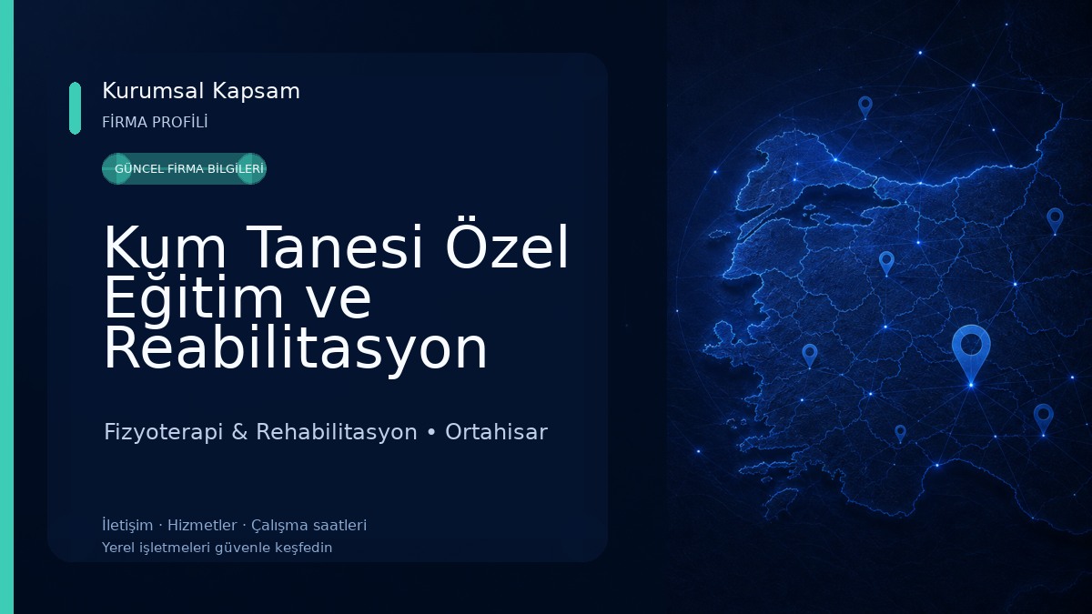 Kum Tanesi Özel Eğitim ve Reabilitasyon Merkezi