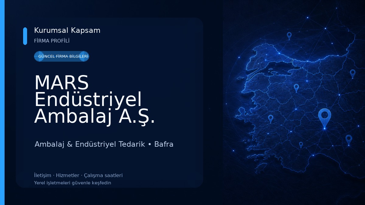 MARS Endüstriyel Ambalaj A.Ş. Ambalaj & Endüstriyel Tedarik