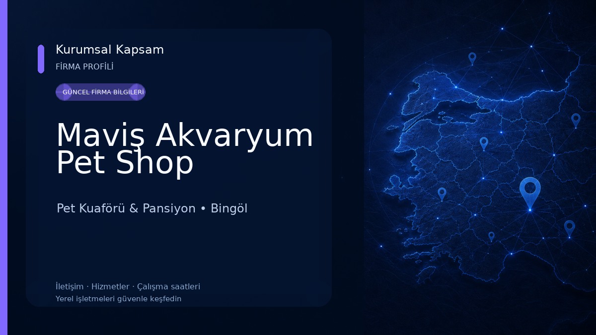 Maviş Akvaryum Pet Shop