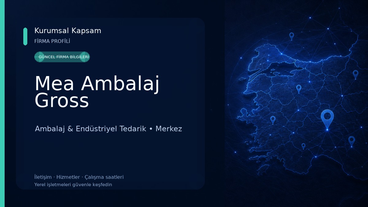 Mea Ambalaj Gross