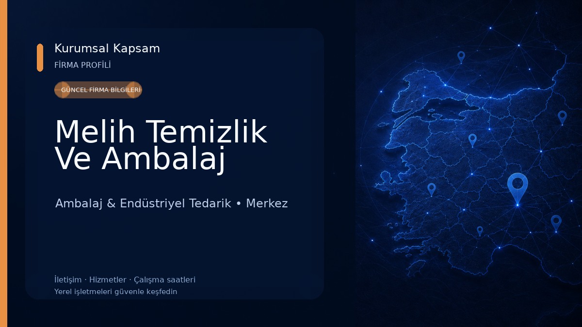 Melih Temizlik Ve Ambalaj Ambalaj & Endüstriyel Tedarik