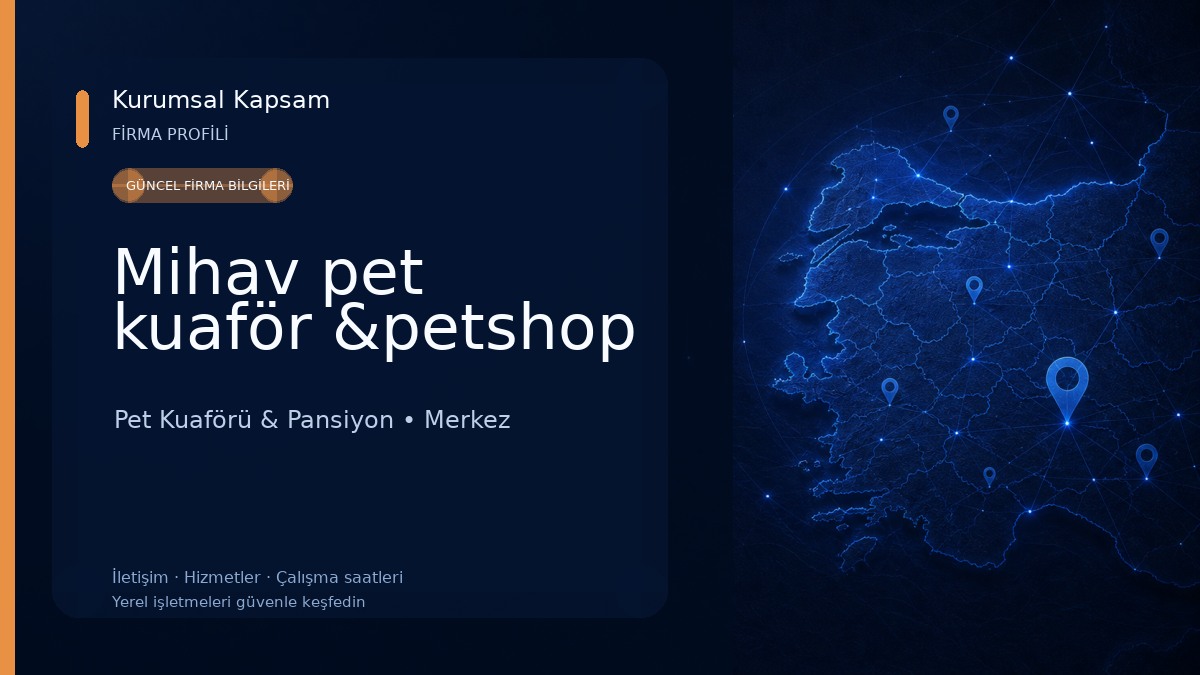 Mihav pet kuaför &petshop 