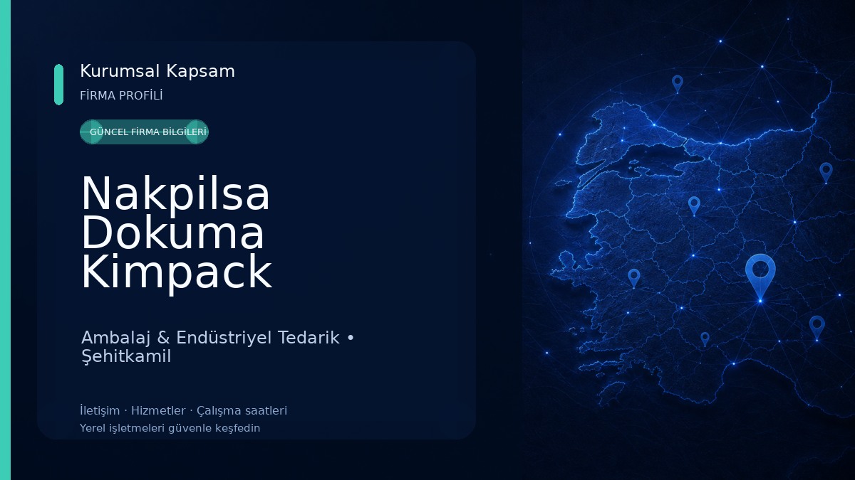 Nakpilsa Dokuma Kimpack Ambalaj & Endüstriyel Tedarik