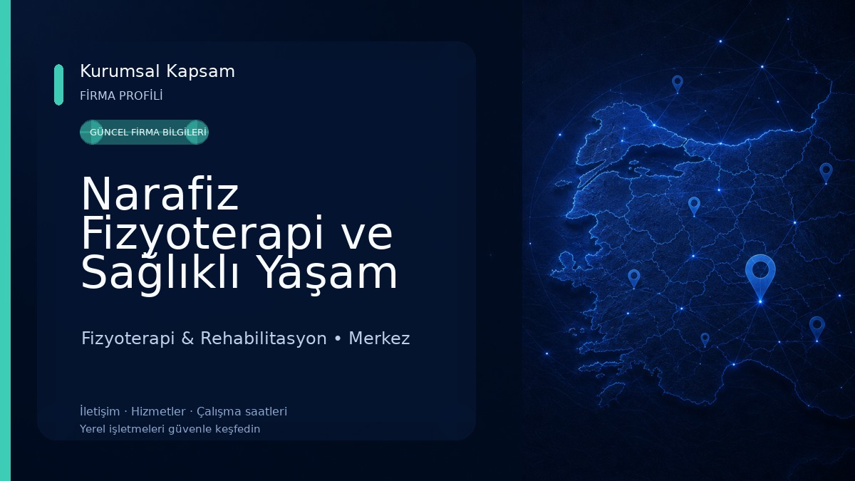 Narafiz Fizyoterapi ve Sağlıklı Yaşam Merkezi 