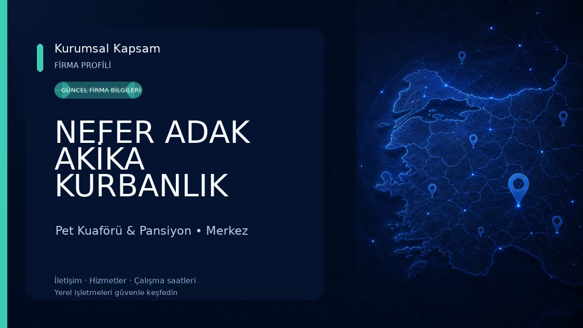NEFER ADAK AKİKA KURBANLIK Pet Kuaförü & Pansiyon