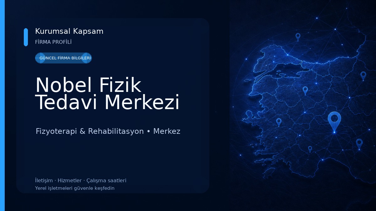 Nobel Fizik Tedavi Merkezi 