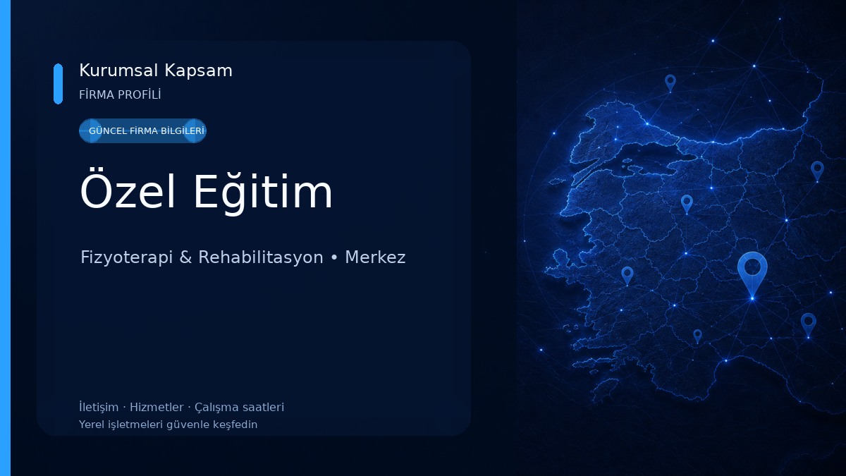 Özel Eğitim Fizyoterapi & Rehabilitasyon