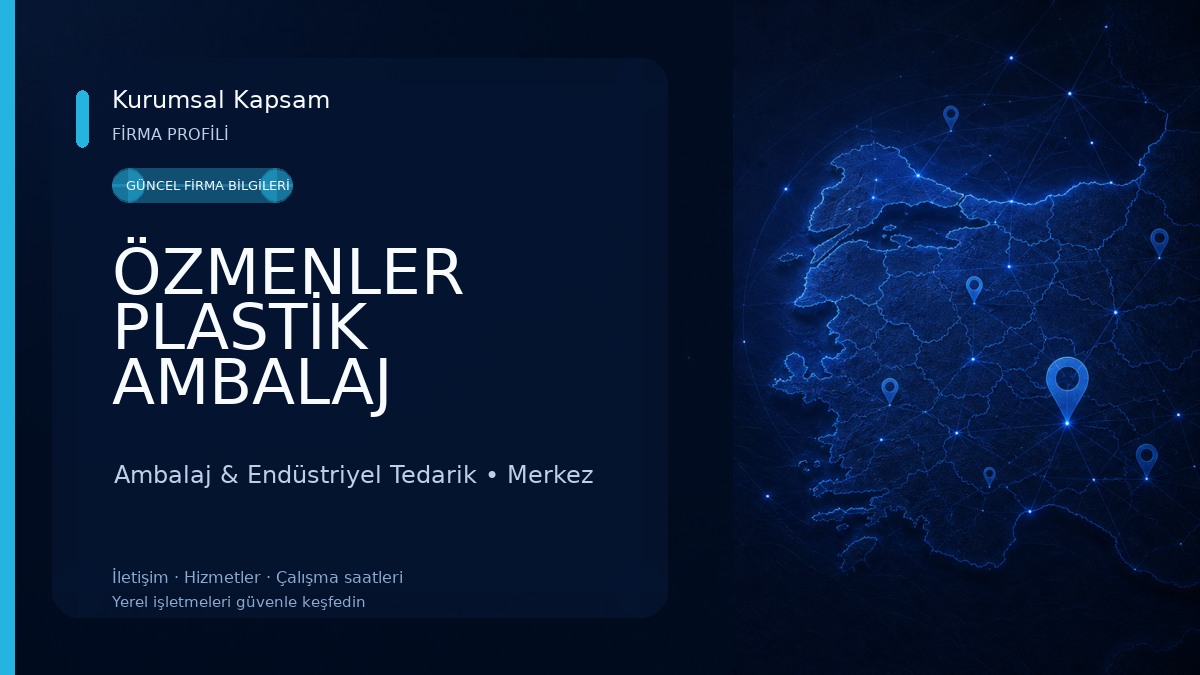 ÖZMENLER PLASTİK AMBALAJ