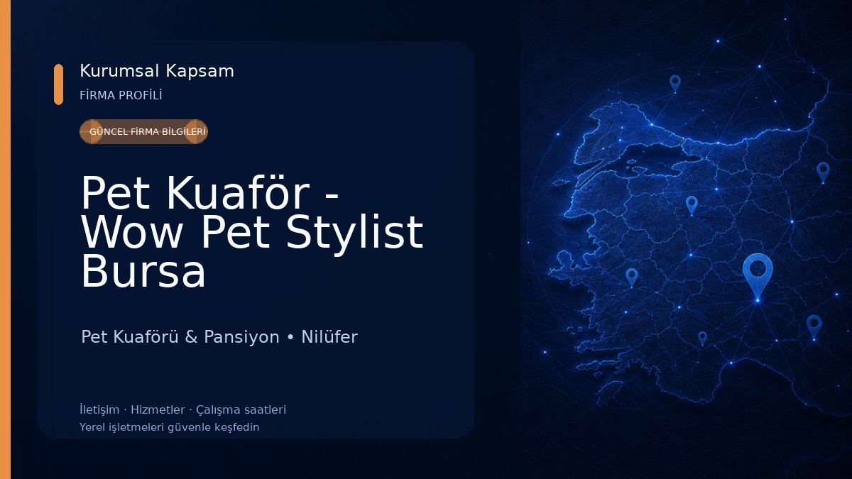 Pet Kuaför - Wow Pet Stylist Bursa Pet Kuaförü & Pansiyon