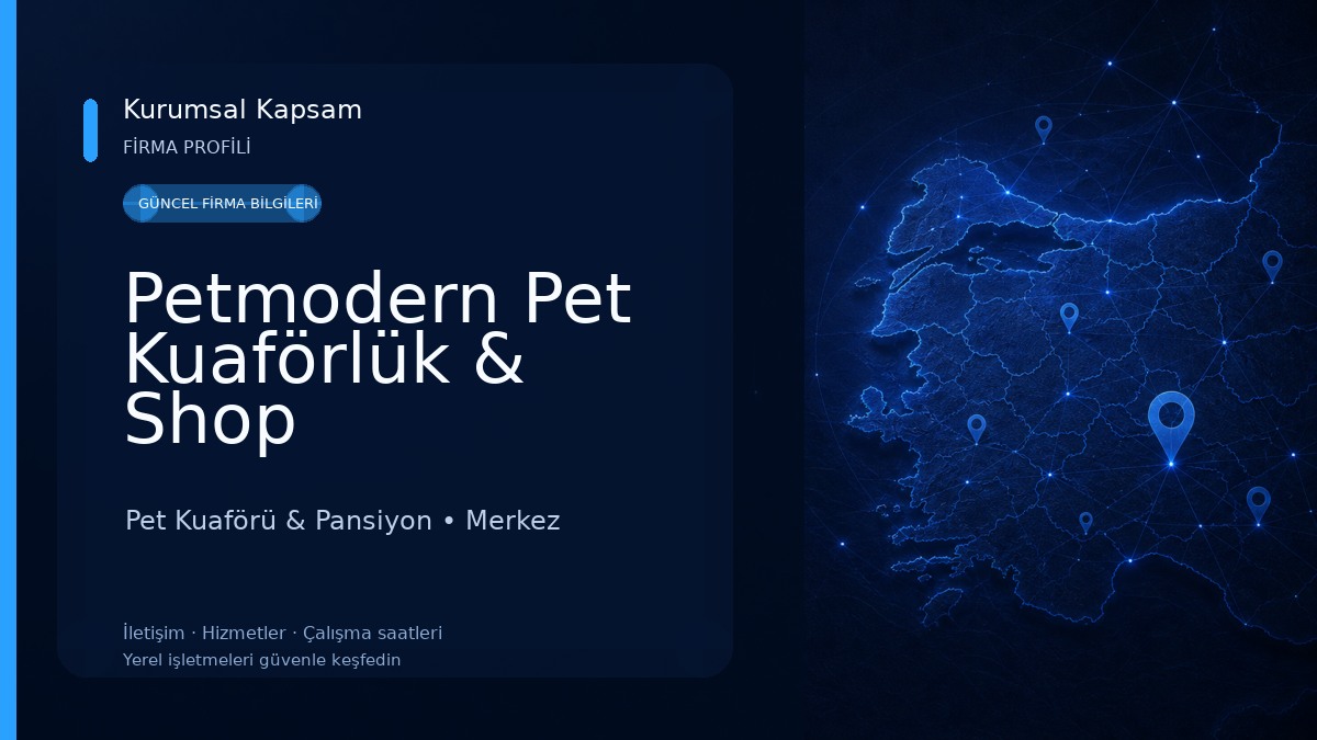 Petmodern Pet Kuaförlük & Shop Pet Kuaförü & Pansiyon