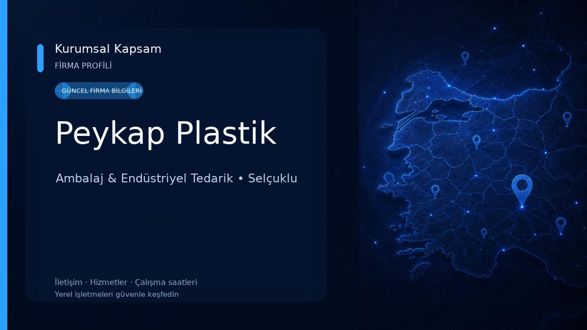 Peykap Plastik Ambalaj & Endüstriyel Tedarik