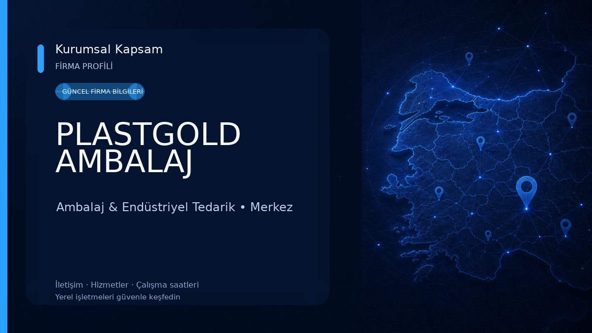 PLASTGOLD AMBALAJ Ambalaj & Endüstriyel Tedarik