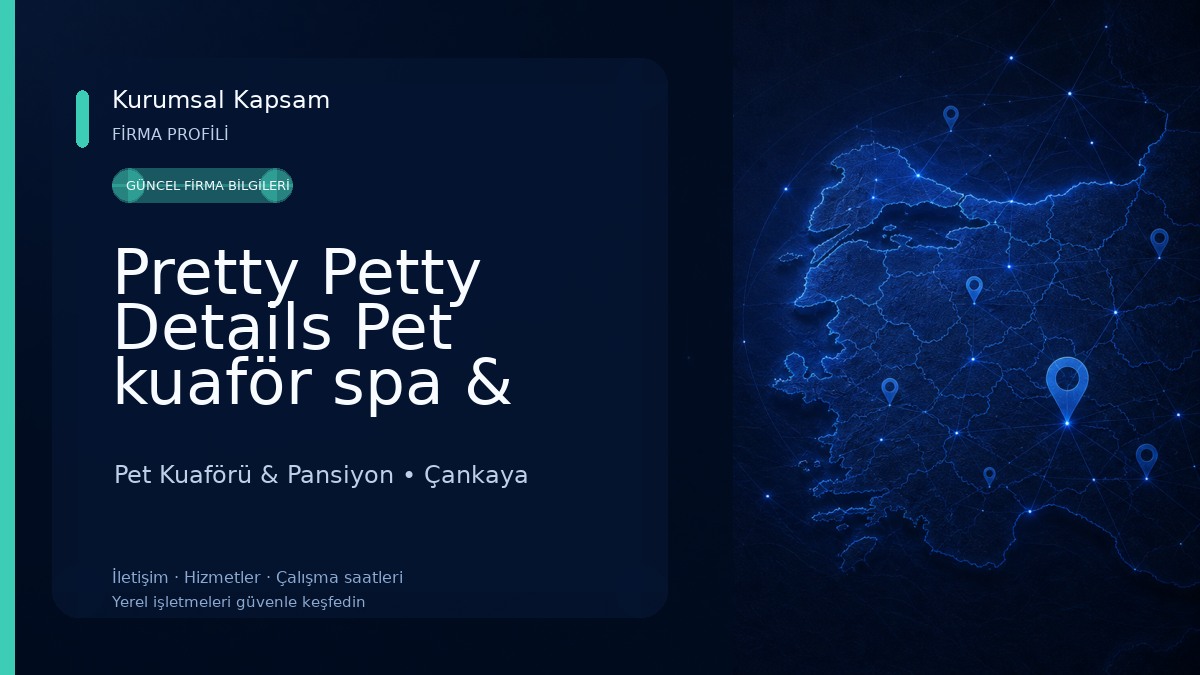 Pretty Petty Details Pet kuaför spa & Butik Pet Kuaförü & Pansiyon
