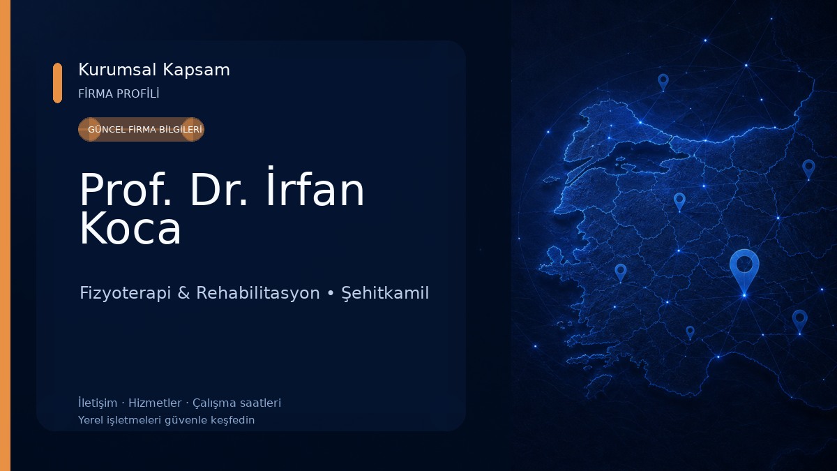 Prof. Dr. İrfan Koca
