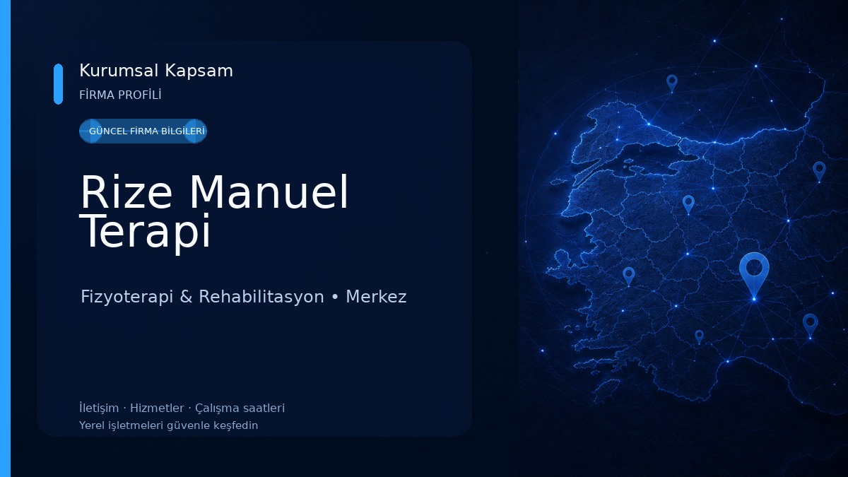 Rize Manuel Terapi Fizyoterapi & Rehabilitasyon