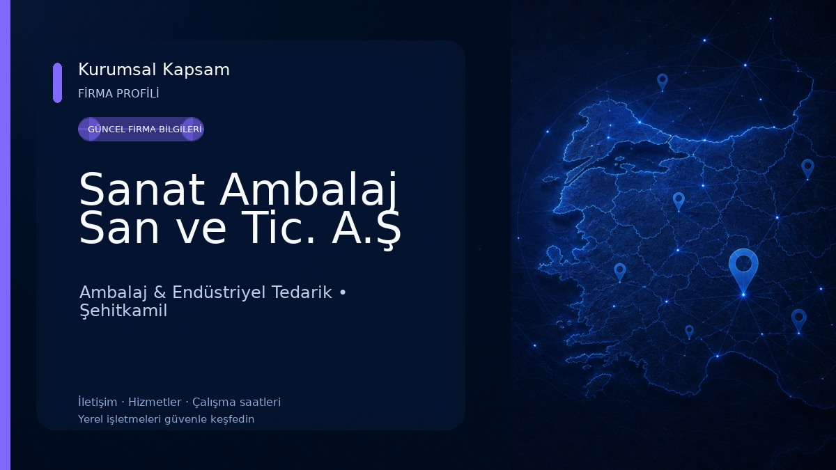 Sanat Ambalaj San ve Tic. A.Ş