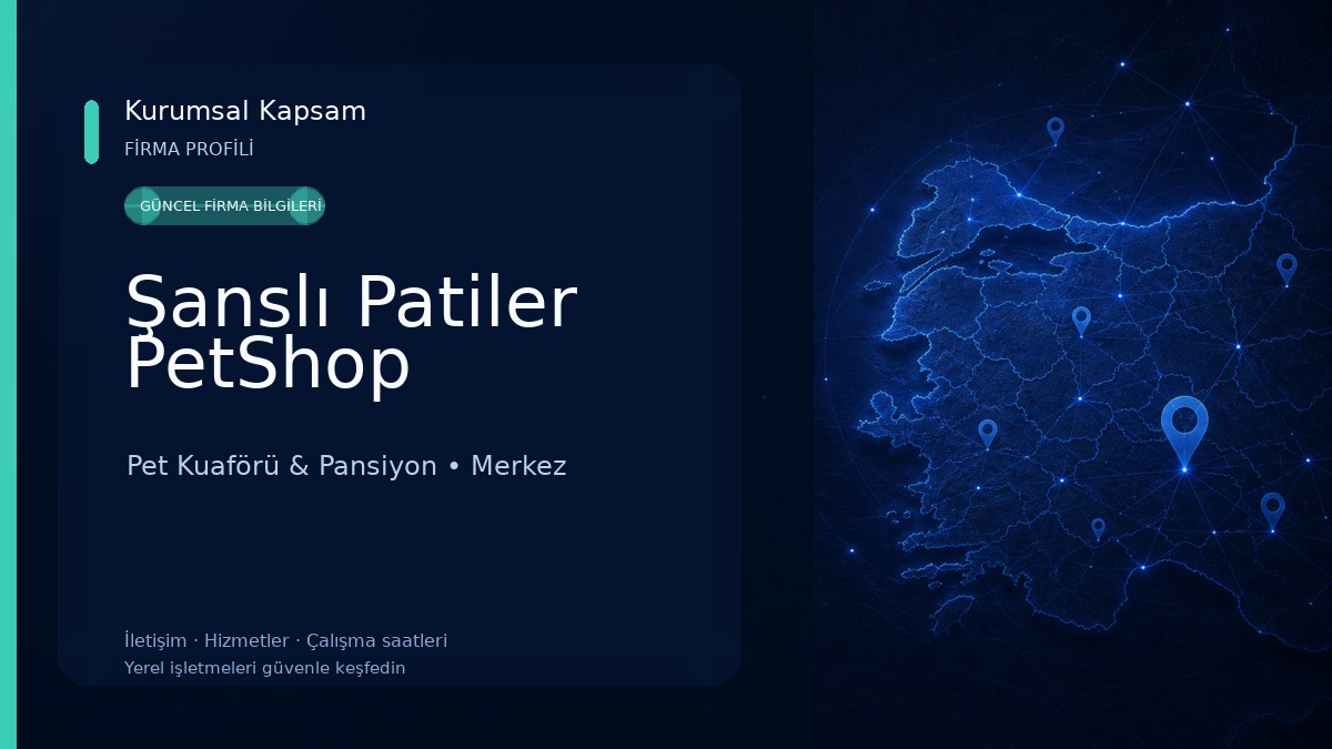 Şanslı Patiler PetShop