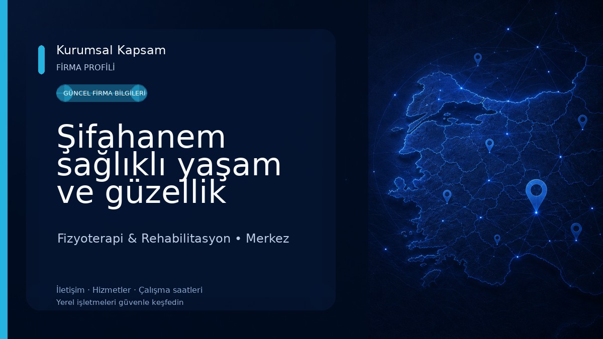 Şifahanem sağlıklı yaşam ve güzellik merkezi Fizyoterapi & Rehabilitasyon