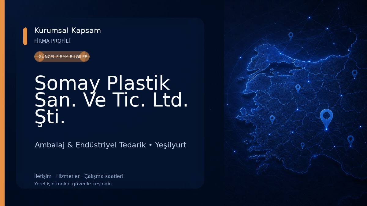 Somay Plastik San. Ve Tic. Ltd. Şti. Ambalaj & Endüstriyel Tedarik