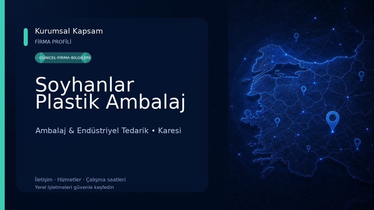 Soyhanlar Plastik Ambalaj Ambalaj & Endüstriyel Tedarik