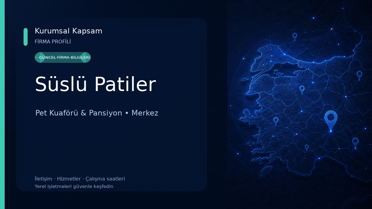 Süslü Patiler Pet Kuaförü & Pansiyon