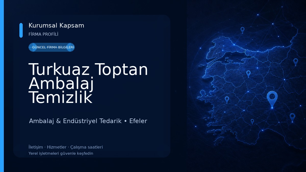 Turkuaz Toptan Ambalaj Temizlik Ambalaj & Endüstriyel Tedarik