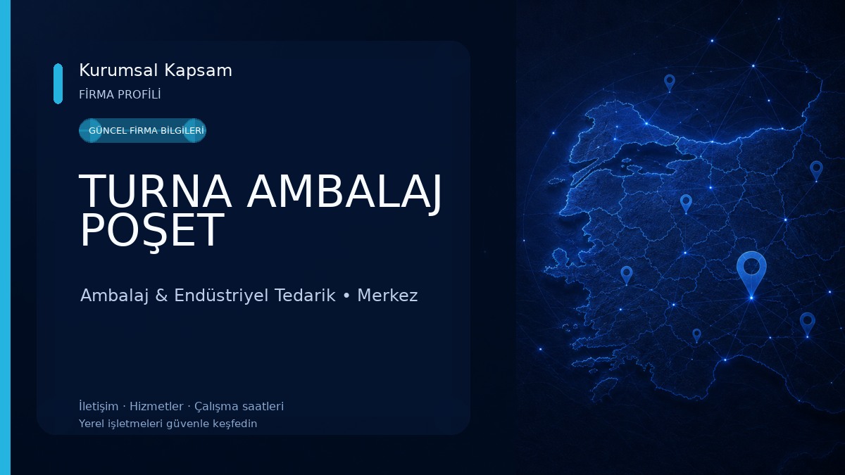 TURNA AMBALAJ POŞET