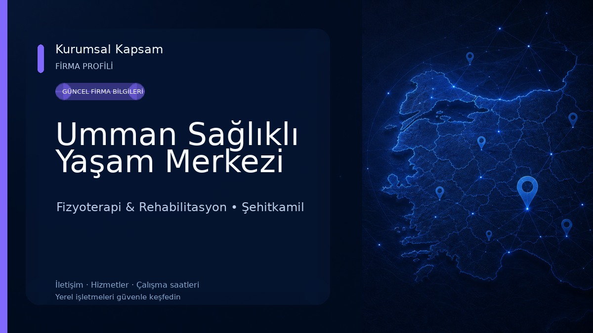 Umman Sağlıklı Yaşam Merkezi Fizyoterapi & Rehabilitasyon