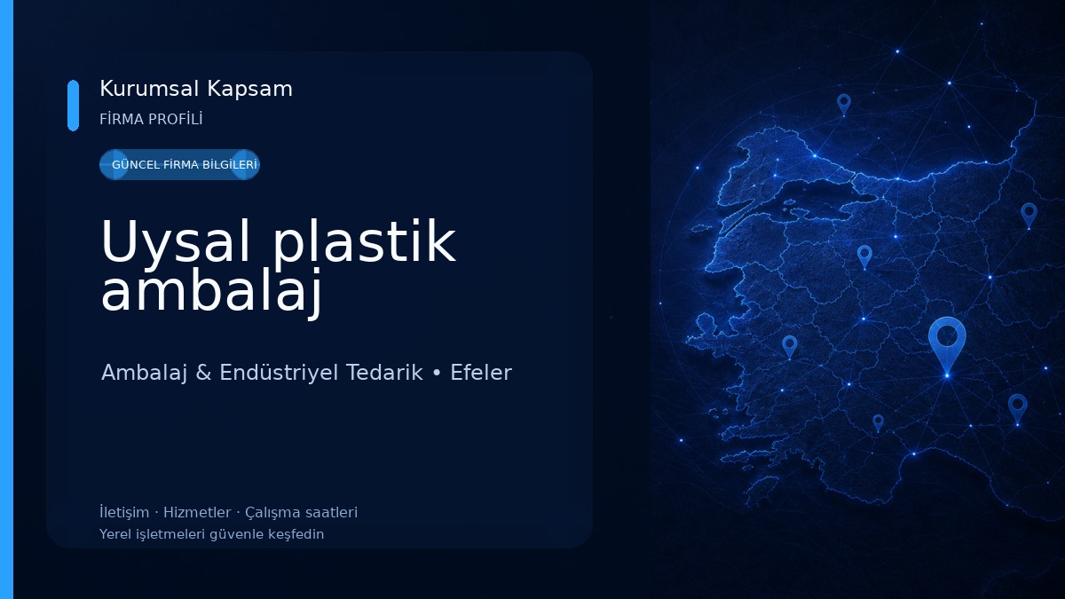 Uysal plastik ambalaj Ambalaj & Endüstriyel Tedarik