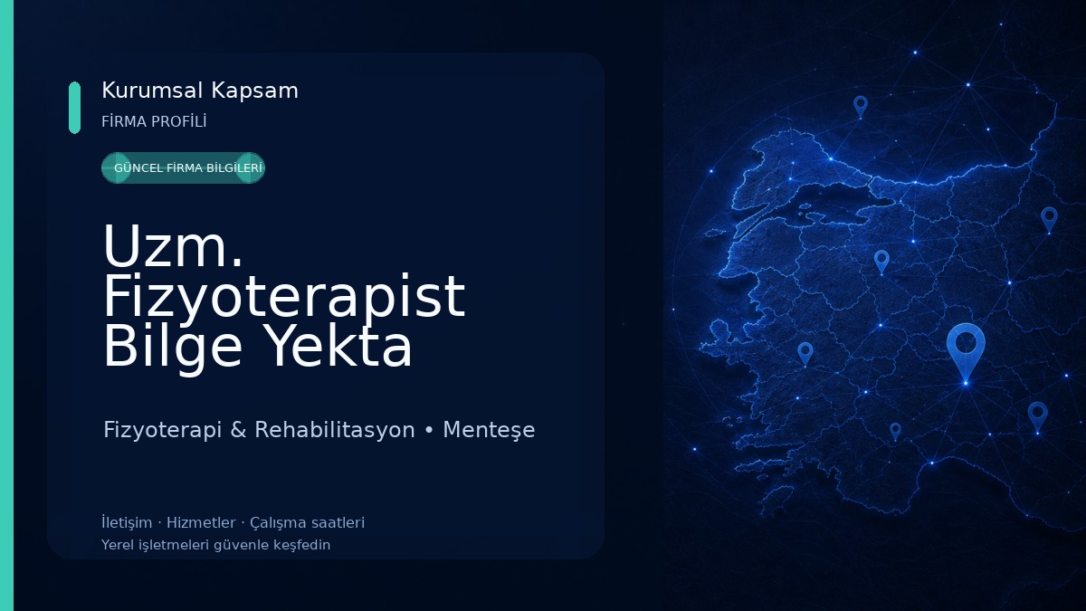 Uzm. Fizyoterapist Bilge Yekta Dellal Fizyoterapi & Rehabilitasyon