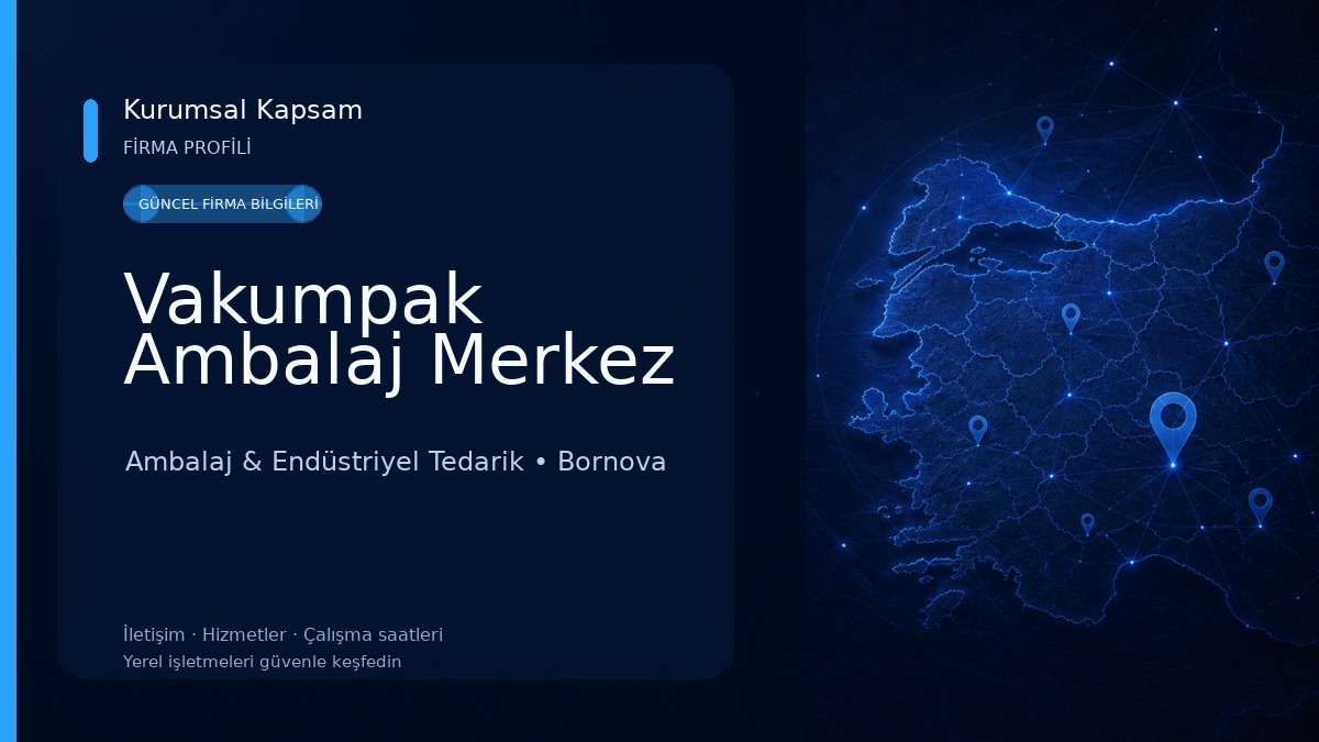 Vakumpak Ambalaj Merkez Ambalaj & Endüstriyel Tedarik